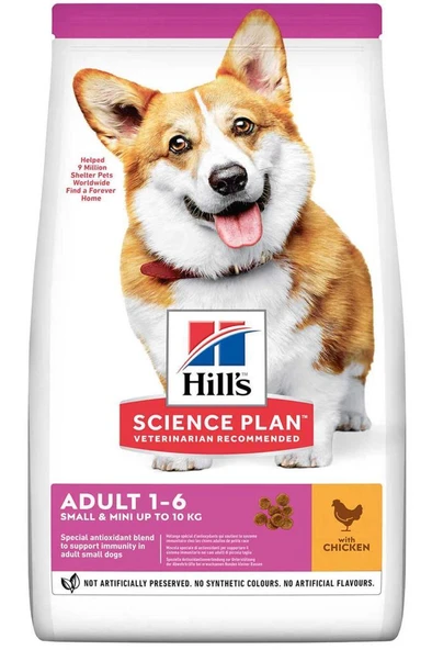 Hills Small & Mini Küçük Irk Tavuklu Köpek Maması 1,5 Kg ürün görseli 1