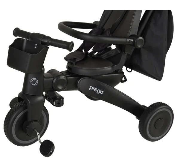 PREGO EVO ÜÇ TEKERLİ BİSİKLET GRİ - Resim 4
