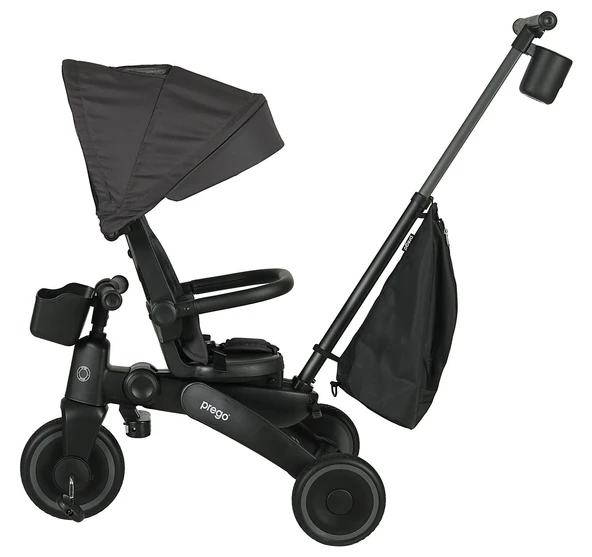 PREGO EVO ÜÇ TEKERLİ BİSİKLET GRİ - Resim 3