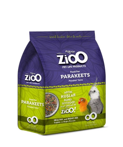 Myyem Zioo Paraket Kuşu Yemi 400 gr ürün görseli 1