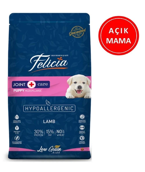 Felicia Kuzulu Orta Büyük Irk Yavru Köpek Maması 1 Kg AÇIK ürün görseli 1