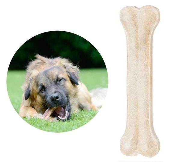 Single Beyaz Pres Kemik 15 cm 80 gr ürün görseli 1