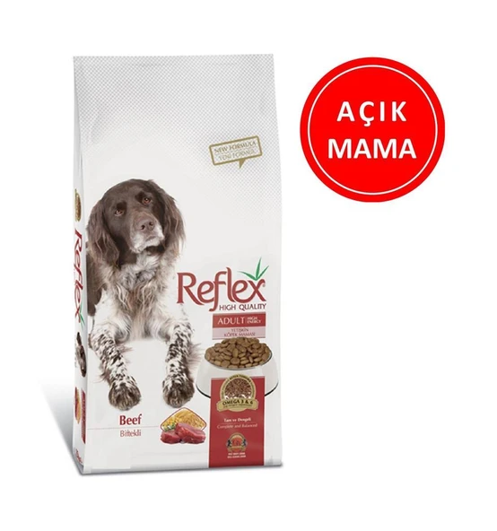 Reflex Beyaz Biftekli Yetişkin Köpek Maması 1 Kg AÇIK ürün görseli 1