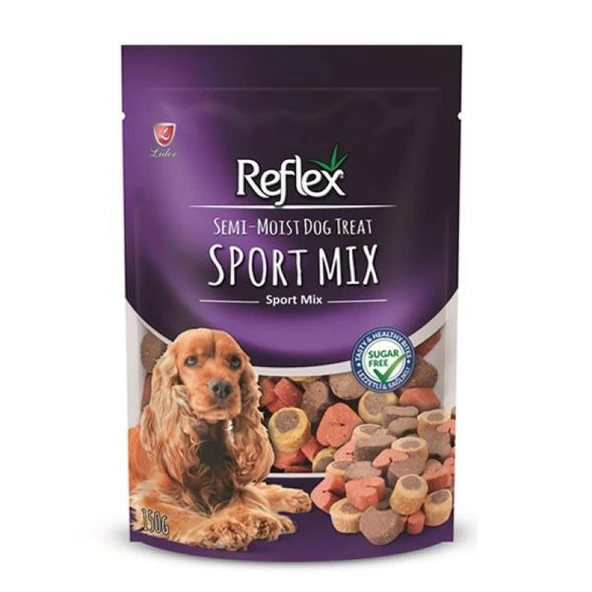 Reflex Semi-Moist Sport Mix Köpek Ödülü 150 Gr ürün görseli 1