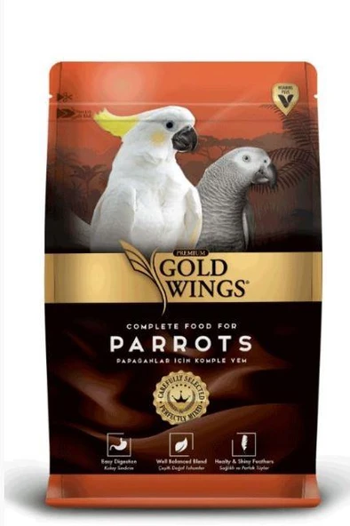 Gold Wings Premium Meyveli Papağan Yemi 750 Gr ürün görseli 1