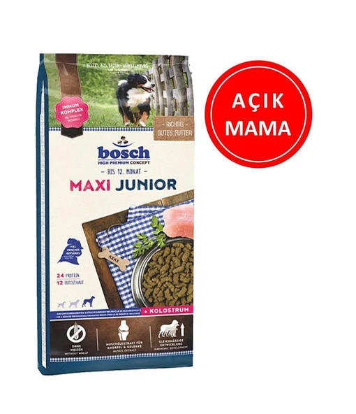 Bosch Tahılsız Maxi Junior Köpek Maması 1 Kg AÇIK ürün görseli 1