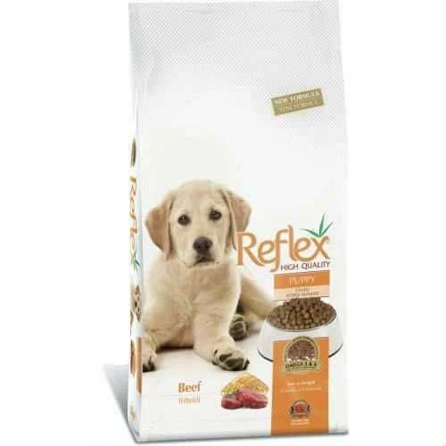 Reflex Beyaz Puppy Beef Rice Biftekli Yavru Köpek Maması 3 Kg ürün görseli 1
