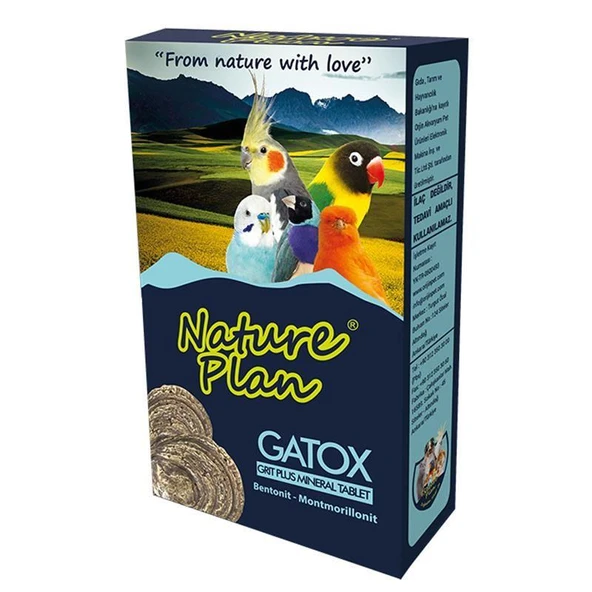 Nature Plan Gatox Grit Plus Mineral Tablet 35 Gr ürün görseli 1
