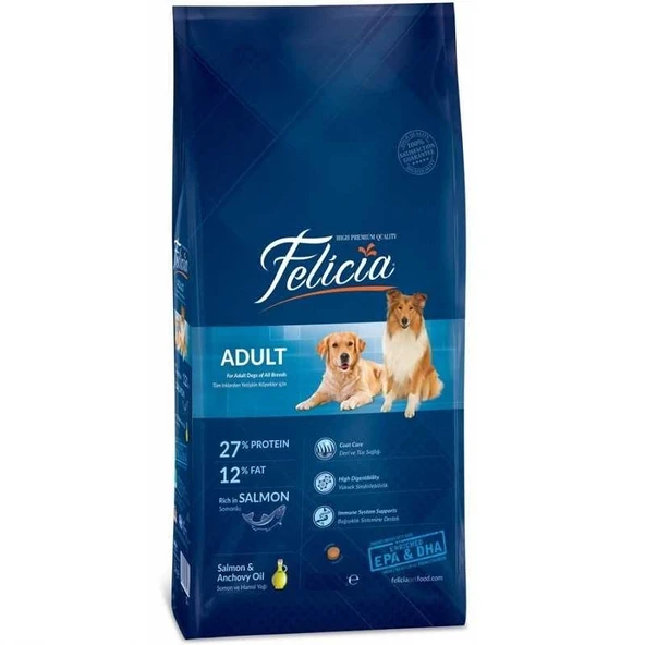 Felicia Somonlu Yetişkin Köpek Maması 3 kg ürün görseli 1