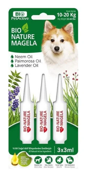Bio Pet Active Köpek Tüy ve Deri Bakım Damlası 10-20 kg ürün görseli 1