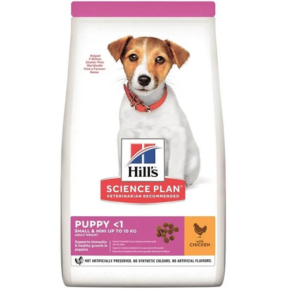 Hills Small & Mini Puppy Küçük Irk Tavuklu Yavru Köpek Mamasi 1,5 kg ürün görseli 1