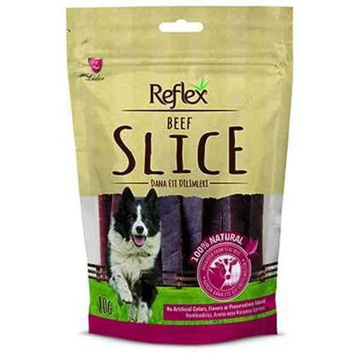 Reflex Kurutulmuş Dana Eti Dilimleri Köpek Ödülü 80 gr ürün görseli 1