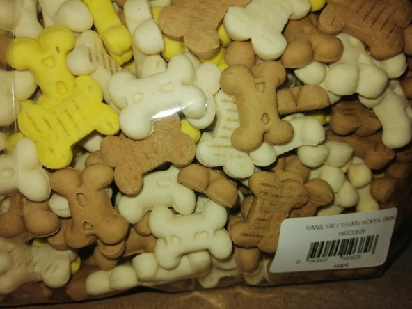 Single Vanilyalı Yavru Köpek Bisküvisi 500 gr ürün görseli 1
