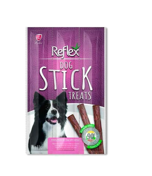 Reflex Dog Stick Somonlu Tahılsız Köpek Ödül Çubuk 11 Gr 3'lü ürün görseli 1