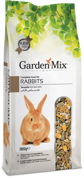 Gardenmix Platin Tavşan Yemi 1 Kg ürün görseli 1