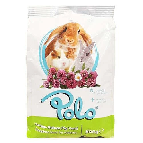 Polo Mix Tavşan Kemirgen Yemi 500 Gr ürün görseli 1