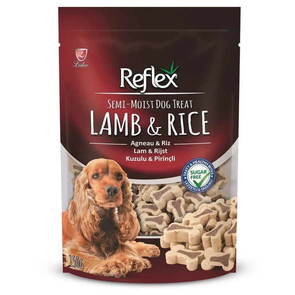Reflex Semi-Moist Kuzulu Pirinçli Köpek Ödülü 150 Gr ürün görseli 1