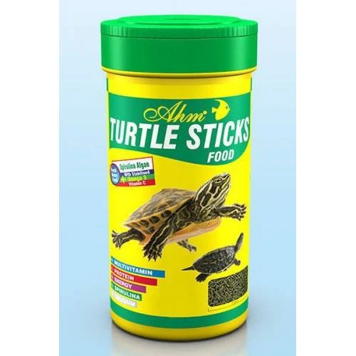 Ahm Turtle Sticks Green Food Kaplumbağa Yemi 100 ml ürün görseli 1