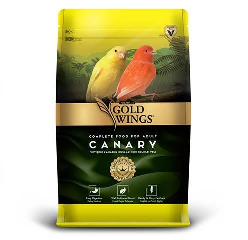 Gold Wings Premium Kanarya Kuş Yemi 1 Kg ürün görseli 1