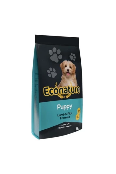 Econature Kuzu Etli Yavru Köpek Maması 15 Kg ürün görseli 1