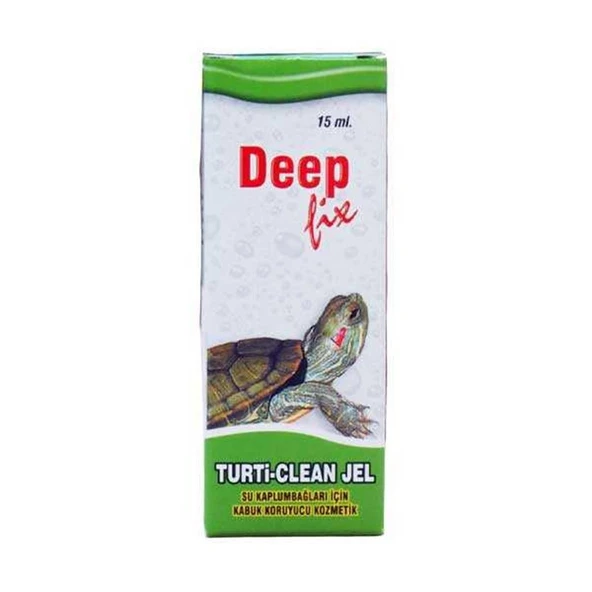 Deep Turti Clean Jel  Kaplumbağa Kabuk Koruyucu 15 Ml ürün görseli 1