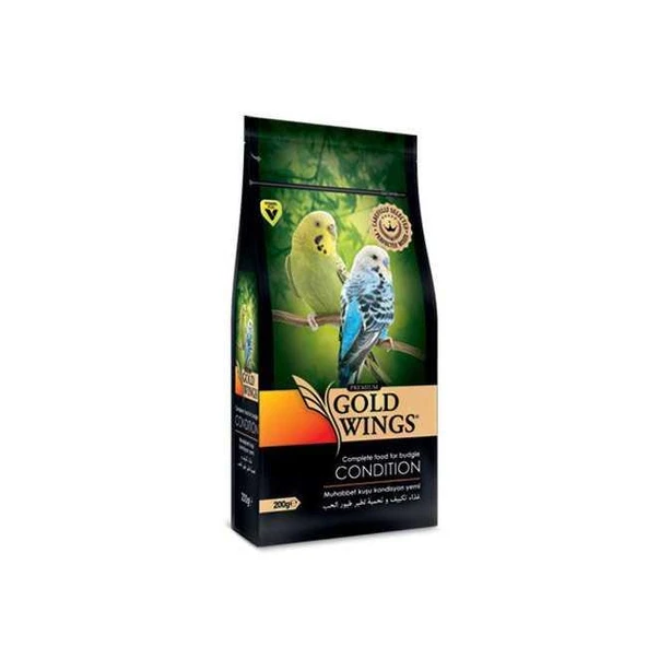 Gold Wings Premium Muhabbbet Kuşu Kondisyon Yemi 200 gr ürün görseli 1