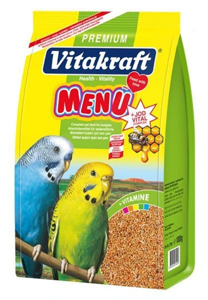 Vitakraft Menü Premium Muhabbet Kuşu Yemi 1000 gr ürün görseli 1