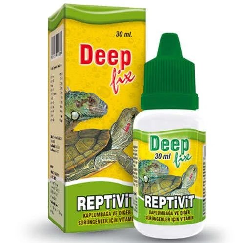 Deep Fix Reptivit Kaplumbağa ve Diğer Sürüngenler için Vitamin 30 ML ürün görseli 1