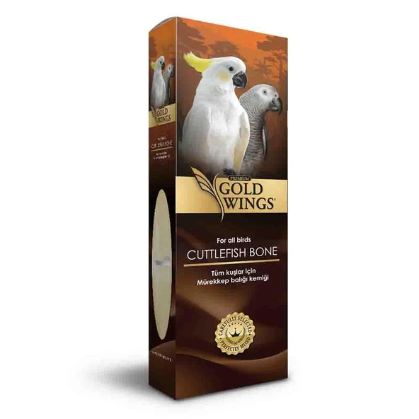 Gold Wings Premium Doğal Mürekkep Baliği Kemiği Büyük 11 Cm ürün görseli 1