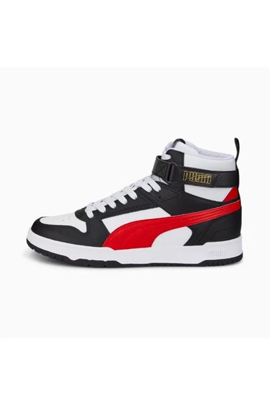 Puma RBD Game - Erkek White-Red-Black Bilekli Spor Ayakkabı - 385839 05 ürün görseli 1