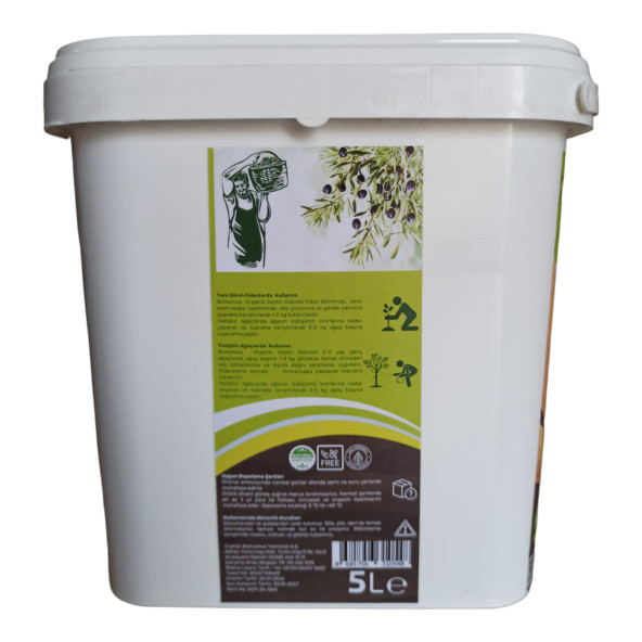 ZEYTİN için, Biohumus Organik gübre, Kök geliştirici, toprak düzenleyici, bitki besleyici, 5 Litre ürün görseli 1