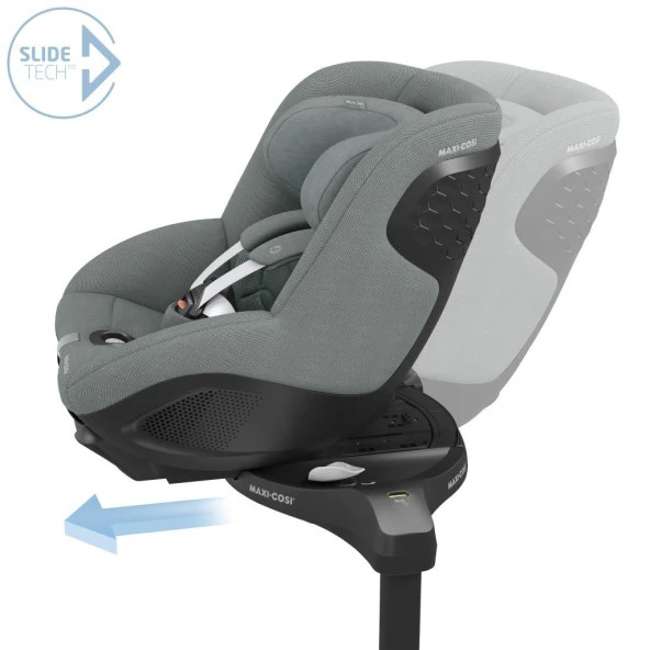Maxi-Cosi Mica 360 Pro I-Size SlideTech Kızaklı İsofix'li Dönebilir Yatabilir 0-18 Kg Bebek Oto Koltuğu Authentic Grey ürün görseli 1