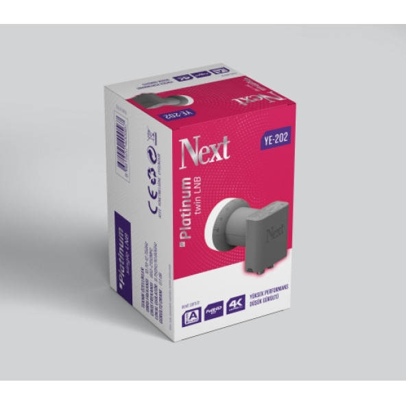 Next Nextstar Next YE-202 Platinumtwin Lnb - 2 Çıkışlı NX-YE-202 ürün görseli 1