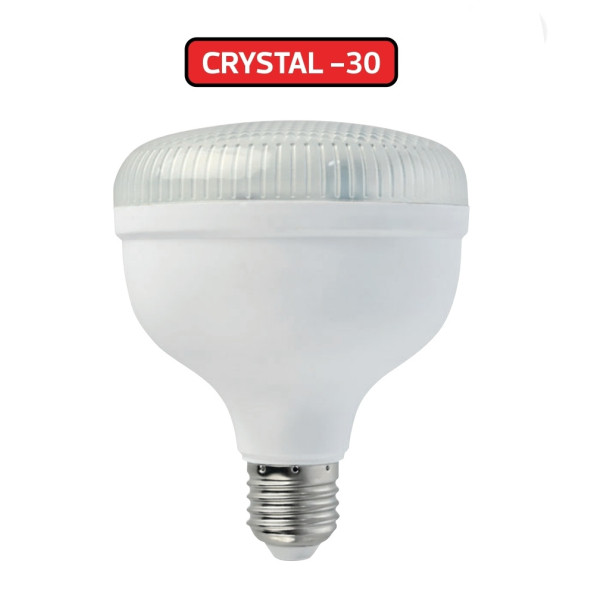 Horoz Crystal 30 30W Kristal Beyaz LED Ampul ürün görseli 1
