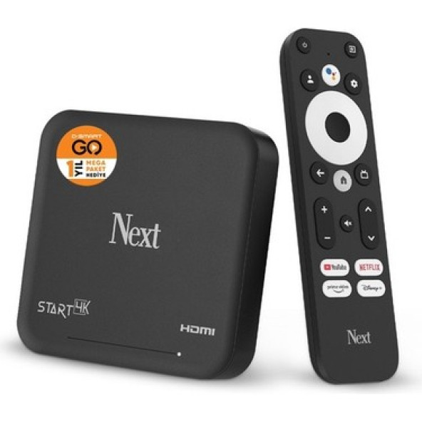 Next Start 4K Android TV Box ürün görseli 1