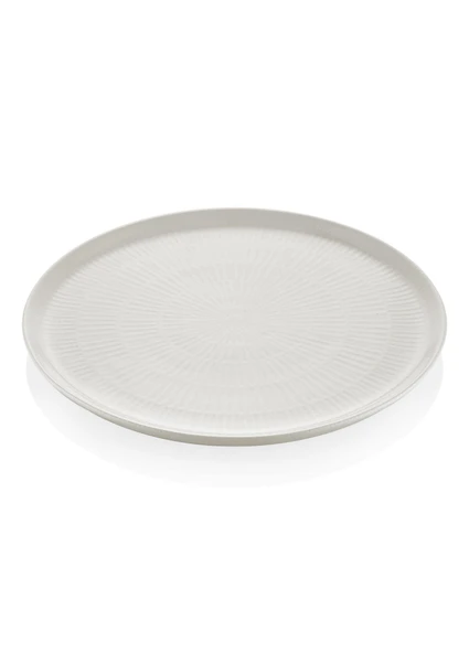 The Mia Noon Servis Tabağı Krem 30 Cm - Resim 6