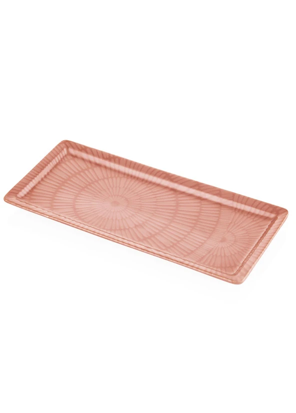 The Mia Noon Dikdörtgen Servis Somon 35x16 cm ürün görseli 1