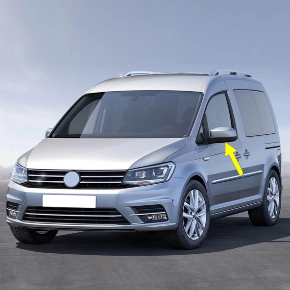 VW Caddy 2016-2020 Sol Dış Dikiz Aynası Alt Kapağı 2K5857603 ürün görseli 1