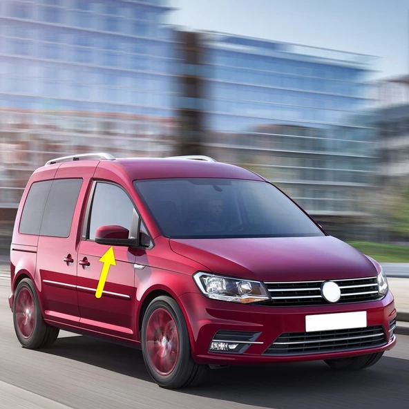 VW Caddy 2016-2020 Sağ Dış Dikiz Aynası Alt Kapağı 2K5857604 ürün görseli 1