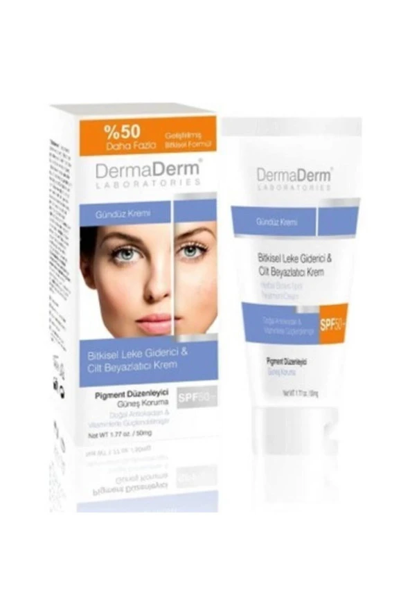Dermaderm Gündüz Kremi 100ml (leke Giderici Cilt Beyazlatıcı Çil Ve Güneş Lekelerine Karşı 100 Gr) ürün görseli 1