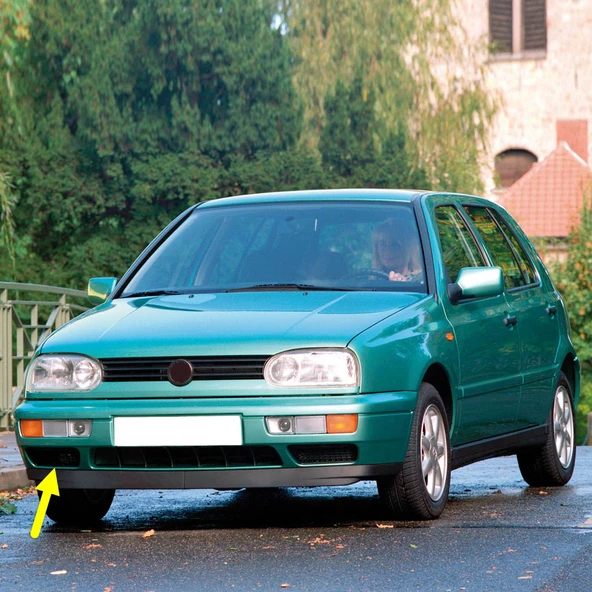 VW Golf 3 1991-1997 Ön Tampon Sağ Havalandırma Izgarası 1H6853666A ürün görseli 1