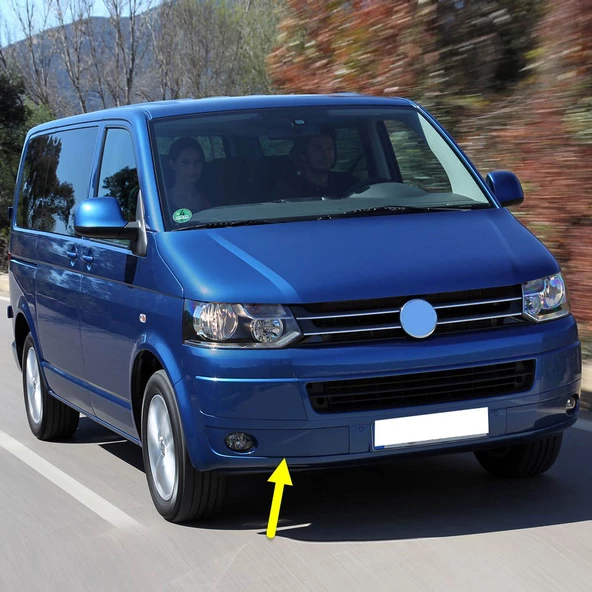 VW Transporter T6 2010-2015 Ön Tampon Sağ Sis Farı Kapağı 7E5807490A ürün görseli 1