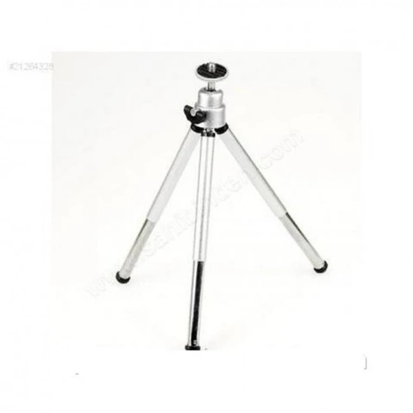 Metalik Renk Tripod 3 Yönlü Profesyonel Mini ürün görseli 1