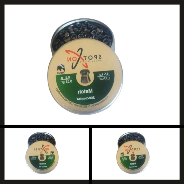 Uyguna-Yakala 4.5 Mm (250'li)  Match Havalı Saçma-SAÇ.081 ürün görseli 1