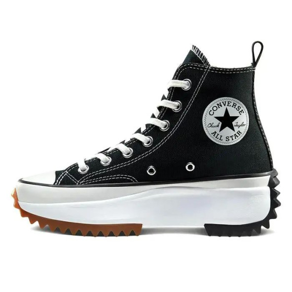 Converse Run Star Hike Platform Unisex Siyah Sneaker Spor Ayakkabı 166800C ürün görseli 1