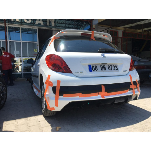 PEUGEOT 207 ARKA TAMPON EKİ  - ürün görseli 1