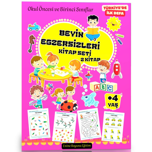 Beyin Egzersizleri Kitap Seti (2 Kitap) ürün görseli 1