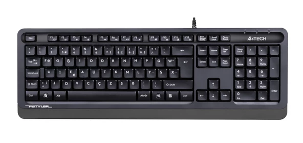 A4 TECH FK10 FN-MULTIMEDYA F KLAVYE USB GRİ ürün görseli 1