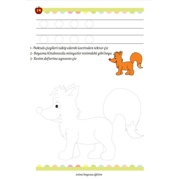 Çizgi Boyama Seti (3 Kitap) - Resim 6