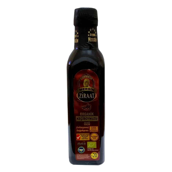 Keçiboynuzu Özü Harnup Özü Organik Cam Şişe 350 Gr ürün görseli 1
